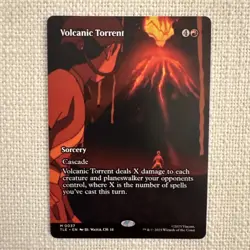 Volcanic Torrent M0037 MTG Avatar: The Last Airbender: Eternal NM - Image 1