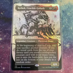 Kethek, Crucible Goliath (FOIL) x1 - MTG Phyrexia: All Will Be One ONE #319 - Image 1