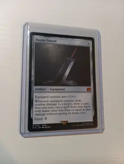 Buster Sword - #255 Regular - Final Fantasy - Mtg - Mythic - Image 2