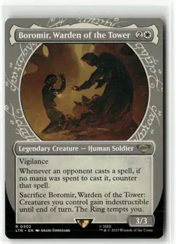 Boromir, Warden of the Tower Showcase - The Lord of the Rings MTG NM - Image 1