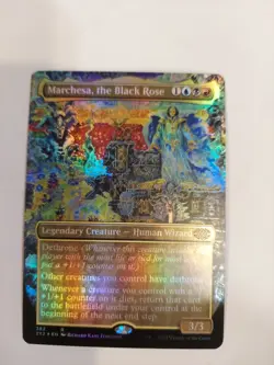 Marchesa, the Black Rose (Borderless) Double Masters 2022 Foil - Image 1