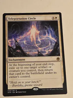 Teleportation Circle X1 AFR Forgotten Realms MTG 39/281 R - Image 1