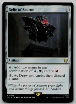 Relic of Sauron R Commander: The Lord of the Rings: Tales of Middle-earth 79 NM - Image 1