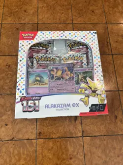 Pokemon TCG: Scarlet & Violet-151 Collection-Alakazam ex NEW SEALED - Image 1