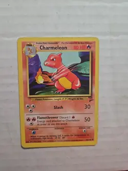 Charmeleon 35/130 Uncommon Base Set 2 Pokemon Card Mp - Image 1