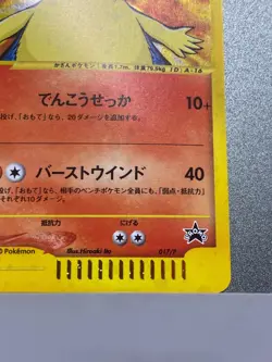 Typhlosion 017/P Starter Triple Get Campaign Lottery Japanese Pokemon Card - Image 5