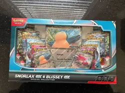 Pokemon TCG Snorlax Ex Blissey Ex Special Collection Box Walmart Exclusive - Image 1