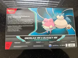 Pokemon TCG Snorlax Ex Blissey Ex Special Collection Box Walmart Exclusive - Image 2