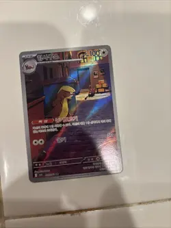 Pokemon TCG Gumshoos 153/132 Mega Evolution Illustration Rare - Image 1