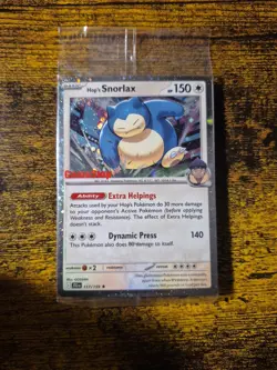 Hop’s Snorlax 117/159 Journey Together GameStop Stamped Promo Pokemon NEW SEALED - Image 1