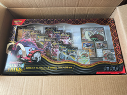 IN HAND Pokemon TCG Paldean Fates Great Tusk Iron Treads Ex Premium Collection - Image 1