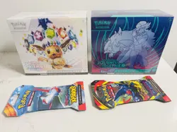 Lot of Pokemon TCG Prismatic Evolutions ETB Journey Together Surging Phantasmal - Image 5
