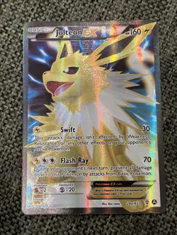 Jolteon EX - 28a/83 Generations Promo Full Art Pokemon - LP - Image 1