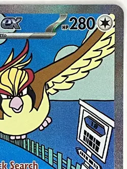 Pidgeot ex NM SIR 225/197 SV03: Obsidian Flames Pokemon TCG Holo - Image 4