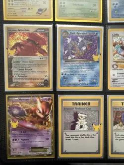 Pokemon Celebrations 25th Anniversary Holo Lot Blastoise Venasaur Zapdos Mew - Image 2
