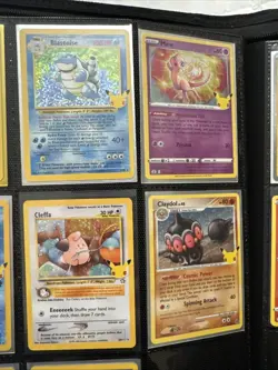 Pokemon Celebrations 25th Anniversary Holo Lot Blastoise Venasaur Zapdos Mew - Image 5