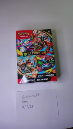 Pokemon TCG Mega Evolution Booster Bundle - Factory Sealed - Image 1