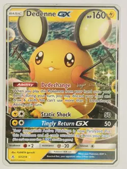 Dedenne GX 57/214 : Unbroken Bonds - Pokemon World Championships 2019 - Image 1