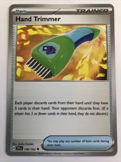 Pokemon TCG Temporal Forces Hand Trimmer 150/162 NM - Image 1