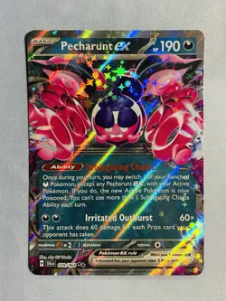 Pecharunt EX 039/064 Pokemon TCG: S&V Shrouded Fable - Double Rare Holo - Image 1