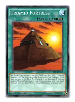 Triamid Fortress - TDIL-EN062 1st Edition - YuGiOh-LP - Image 1