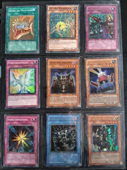 YUGIOH Vintage HOLO KARTEN Sammlung - 216 HOLOS - BLAUAUGIGER W. DRACHE - RARE! - Image 4