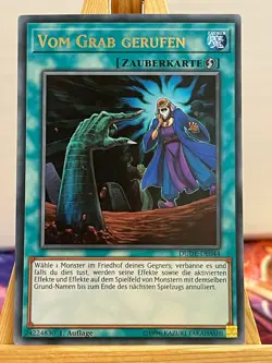 Vom Grab Gerufen DUDE-DE044 Ultra Rare Deutsch NM YUGIOH - Image 1