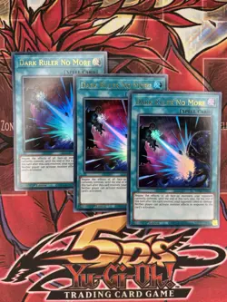 DARK RULER NO MORE Yu-Gi-Oh MISPRINT in Ultra rare MP22-EN262 3 copies! Playset - Image 1