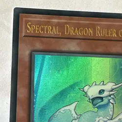 YUGIOH SPECTRAL, DRAGON RULER OF FLICKERS ULTRA RARE NM ALIN-EN018 - Image 2