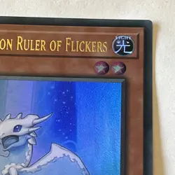 YUGIOH SPECTRAL, DRAGON RULER OF FLICKERS ULTRA RARE NM ALIN-EN018 - Image 3
