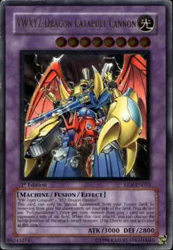 VWXYZ-Dragon Catapult Cannon 1st Ed Ultimate Rare EEN-EN031 Yu-Gi-Oh! - Image 1