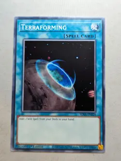 Terraforming - SDSA-EN024 - Common - 1st Edition YuGiOh! - Image 1