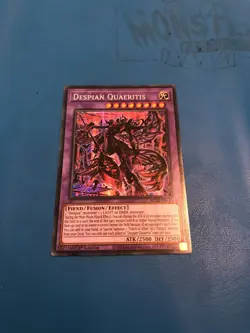 YUGIOH Secret Rare Despian Quaeritis MP22-EN141 1st Edition - Image 1