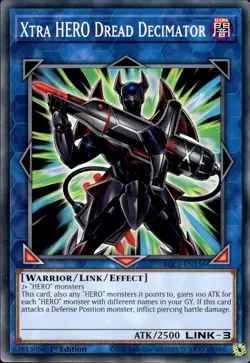 Xtra HERO Dread Decimator - 1st Edition BLC1-EN156 - NM - YuGiOh - Image 1