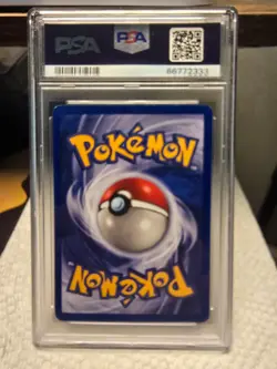 Pokemon TCG Blastoise Holo Card Expedition Base Set #4 PSA 7 Near Mint - Image 2