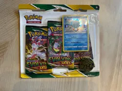 Pokemon Trading Card Game: Sword and Shield - Evolving Skies Three Booster Packs - Image 1