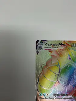 Pokemon Gyarados VMAX TCG Rainbow Secret Rare Card 207/203 Evolving Skies - Image 2