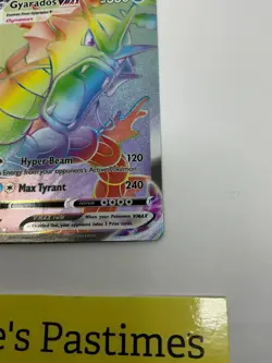 Pokemon Gyarados VMAX TCG Rainbow Secret Rare Card 207/203 Evolving Skies - Image 4