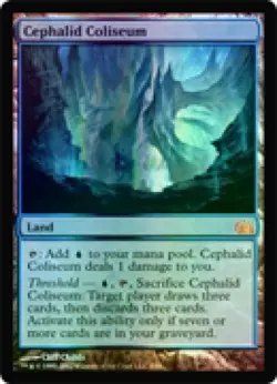 Cephalid Coliseum -Foil Light Play MTG From the Vault: Realms - Image 1