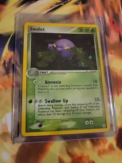 Swalot 50/101 Reverse Holo Pokemon Card Stamped Ex Hidden Legends Pokemon - NM - Image 1