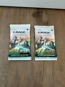 2× Magic The Gathering Jumpstart Booster - Herr der Ringe - Deutsch - Neu & OVP - Image 1