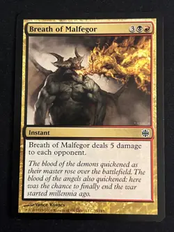 1x Breath of Malfegor (35) Alara Reborn LP MTG Magic the Gathering x1 MKE - Image 1