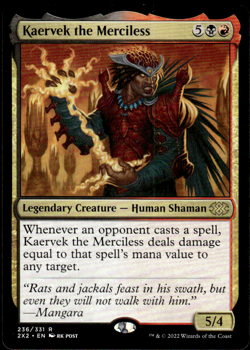 Magic the Gathering -MTG-Kaervek the Merciless - Image 1