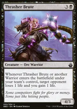 MTG Magic the Gathering Thrasher Brute (52/264) Battlebond LP - Image 1