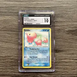 Luvdisc 14/17 - POP SERIES 2 Pokemon Card promo CGC Gem Mint 10 2005 - Image 1
