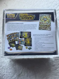 Pokemon Surging Sparks Elite Trainer Box ETB Pokemon Center Exclusive New Sealed - Image 3