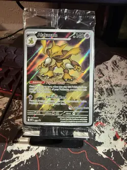 Alakazam 009 (Pokemon Center Exclusive) Black Star Promo Mega Evolution SEALED - Image 1