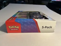 Pokemon Scarlet & Violet Paldean Fates 5 Mini Tins w/ 4 Promos Costco Bundle NEW - Image 4