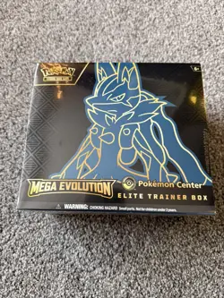 Pokemon Center Mega Evolutions Lucario ETB - Brand new sealed - Image 1