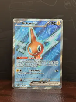Rotom Ex Pokemon TCG Phantasmal Flames 111/094 Full Art Ultra Rare Holo (MINT) - Image 1
